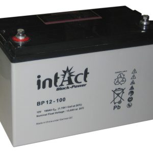 Intact Block-Power 12 V 100Ah (c10) 330x173x220 1/F-M8