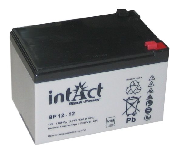 Intact Block-Power 12V 12Ah (c20) 151x98x101 3/S-4.8 EAN4250227551229