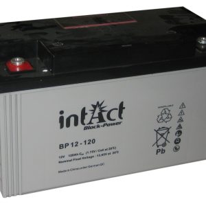 Intact Block-Power 12 V 120Ah (c10) 408x177x225 1/F-M8