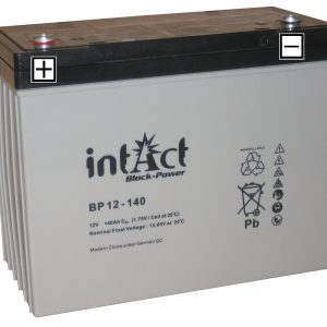 Intact Block-Power 12 V 140Ah (c10) 345x172x280 1/F-M8 IZPĀRDOŠANA