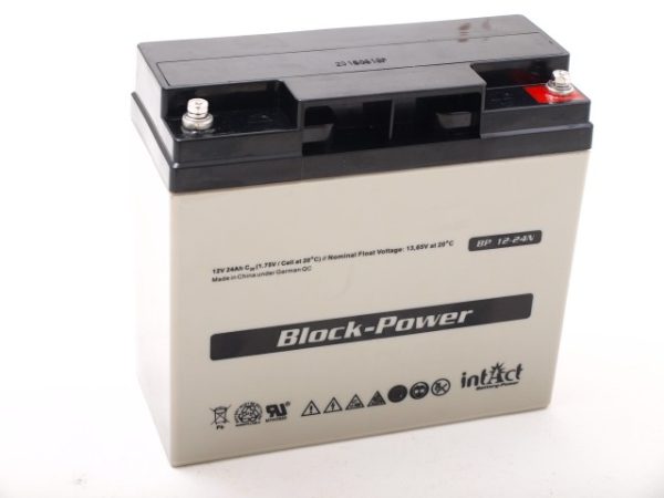 Intact Block-Power 12 V 24Ah (c20) 181x77x167 0/F-M5 EAN4250227552875