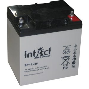 Intact Block-Power 12 V 26Ah (c20) 166x125x175 0/F-M5