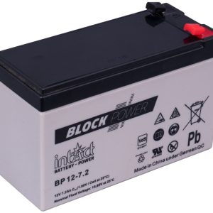 Intact Block-Power 12 V 7.2Ah (c20) 151x65x98 3/S-4.8 EAN4250227551205