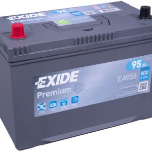 EXIDE PREMIUM EA955 12V 95Ah JIS 800A(EN) 306x173x222 1/1 EAN3661024034197