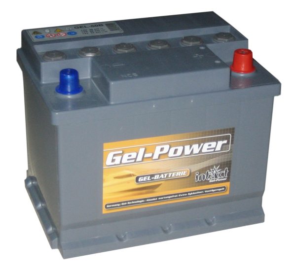 Intact Gel-Power 12 V 40Ah (c5), 50Ah (c20), 55Ah (c100) 242x175x190 0/1