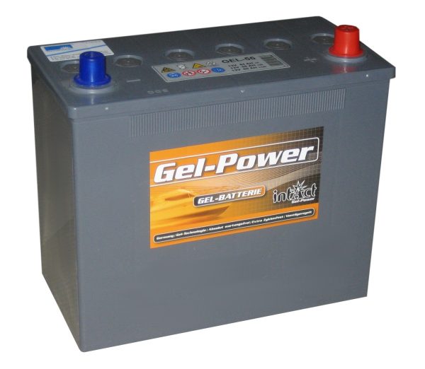 Intact Gel-Power 12 V 44Ah (c5), 55Ah (c20), 60Ah (c100) 261x135x230 0/1