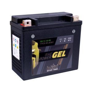 175 x 87 x 155 + - Intact Bike Power GEL 12V 18Ah(c20) 300A(EN) CTX20-BS IZPĀRD. EAN4250227524339