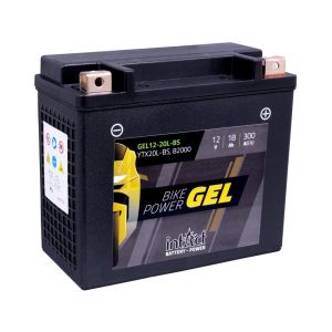 175 x 87 x 155 - + Intact Bike Power GEL 12V 18Ah(c20) 300A(EN) GEL12-20L-BS  EAN4250227524346