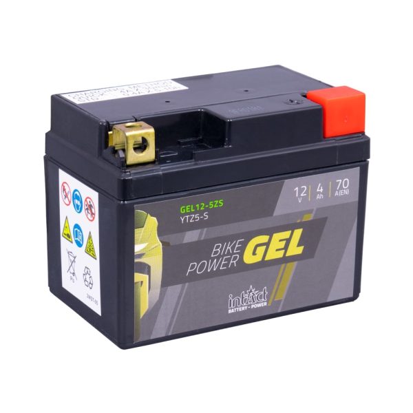 113 x 70 x 85 - + Intact Bike Power GEL 12V 4Ah(c20) 70A(EN) CTZ5-S EAN4250227524063