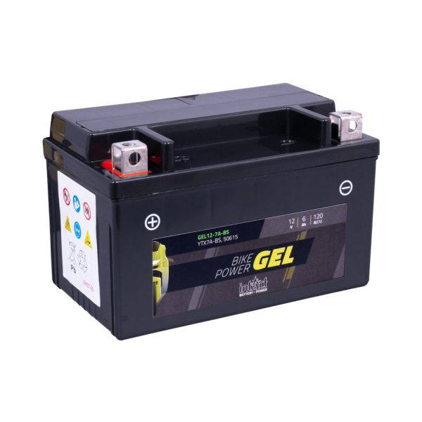 150 x 87 x 94 + - Intact Bike Power GEL 12V 6Ah(c20) 120A(EN) CTX7A-BS EAN4250227524087