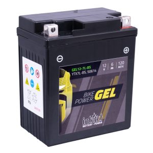 114 x 71 x 131 - + Intact Bike Power GEL 12V 6Ah(c20) 120A(EN) CTX7L-BS EAN4250227524094