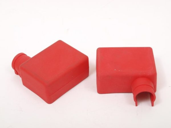 Klemmju izolators DIN, 20mm, sarkans, labais