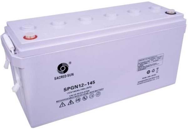 SPGN12-145, (SPG12-570W) AGM, 12V, 145.0Ah c10 483x171x227 1/F-M8