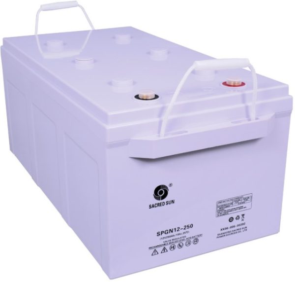 SPGN12-250, (SPG12-870W) AGM, 12V,250.0Ah c10 534x271x233 4/F-M8