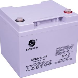 SPGN12-42, (SPG12-175W) AGM, 12V, 42.0Ah c10 196x165x170 0/F-M6