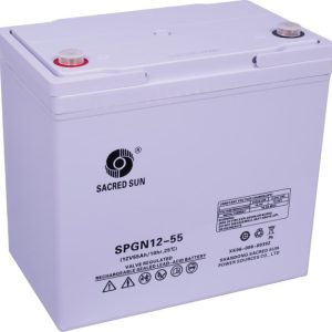 SPGN12-55, (SPG12-215W) AGM, 12V, 55.0Ah c10 228x138x214 1/F-M6