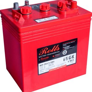 ROLLS DEEP CYCLE  6FS GC-HC  6V; 186Ah(c5); 235Ah(c20), 275Ah(C100) 259x181x279