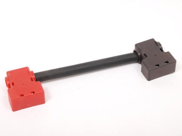 Akumulatoru savienojošais kabelis 50mm2x180mm ar izolatoriem
