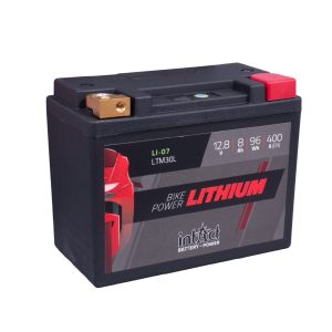 165 x 86 x 130 - + Intact Bike Power Lithium 12.8V 8Ah(c10) 96Wh 400A(CCA) LTM30L EAN4250227553087