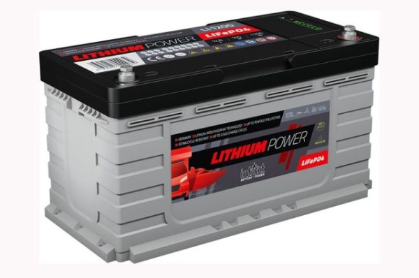 intAct LITHIUM-POWER 12.8V 105Ah 1200Wh, 353x175x190mm, 0/F-M6
