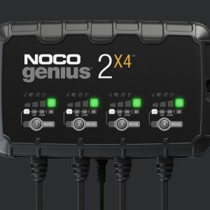 Noco GENIUS2 6V/12V 4X2A akumulatoru lādētājs