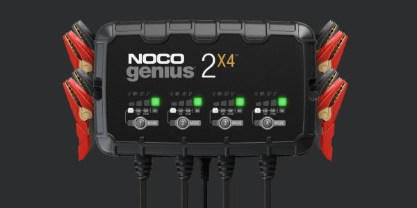 Noco GENIUS2 6V/12V 4X2A akumulatoru lādētājs