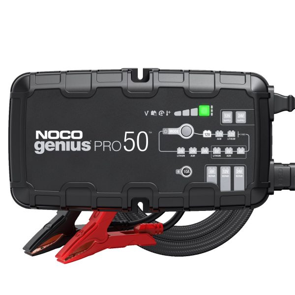 NOCO GENIUSPRO50 6V/12V/24V 50A PRO akumulatoru lādētājs