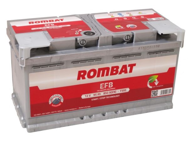 Rombat EFB 12V 95Ah 850A(EN) L5 353X175X190 0/1 EAN5946602007601