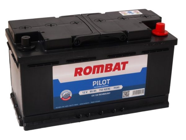 Rombat Pilot 12V 95Ah 750A(EN) L5 353x175x190 0/1 EAN5946602001821