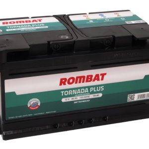 Rombat TORNADA PLUS 12V 80Ah 720A(EN) LB4 315x175x175 0/1 EAN5946602003825