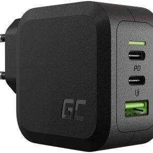 65W (2xUSB-C,1xUSB-A) lādētājs Green Cell