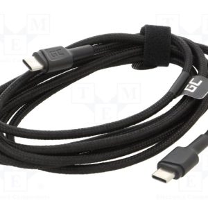 Kabelis USB-C - USB-C Green Cell 2.0m