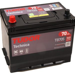 TUDOR TECHNICA TB705 12V 70Ah 540A 270x173x222 1/1 EAN3661024054447