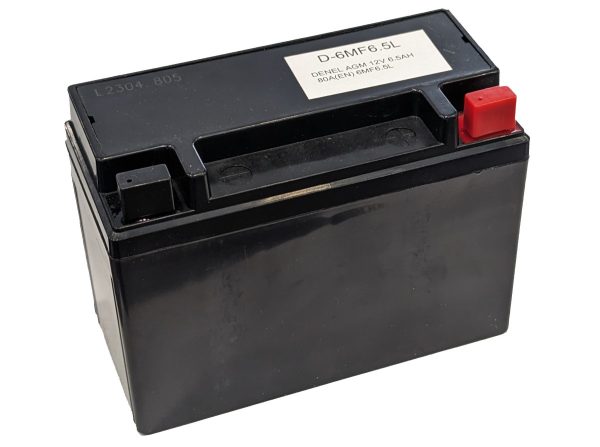 113 x 70 x 101, + -, DENEL AGM 12V 6.5AH 80A(EN) 6MF6.5L