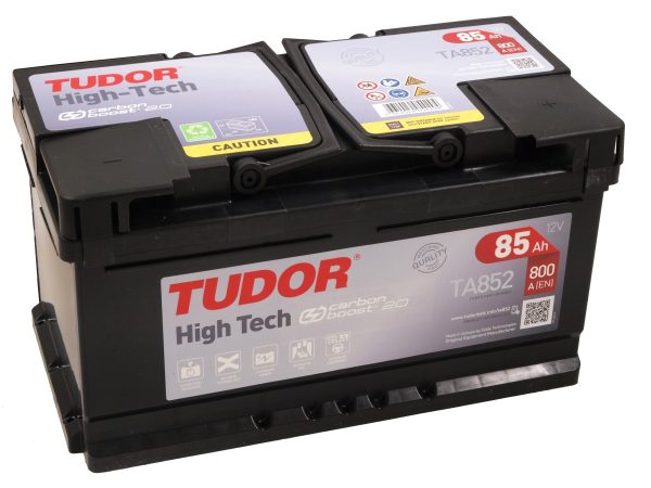 TUDOR HIGH-TECH TA852 12V 85Ah 800A(EN) 315x175x175 0/1 EAN3661024054294