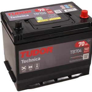 TUDOR TECHNICA TB704 12V 70Ah 540A 270x173x222 0/1 EAN3661024054430