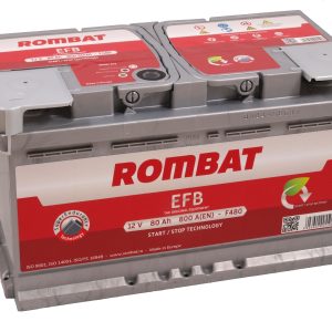 Rombat EFB 12V 80Ah 800A(EN) L4 315x175x190 0/1 EAN5946602005508