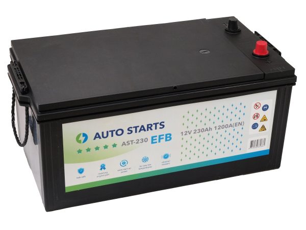 AUTO STARTS EFB 12V 230Ah 1200A(EN) 518x276x242 3/1 EAN4751039330861