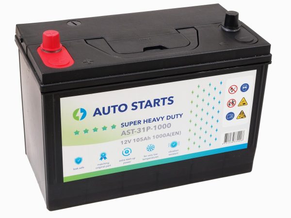 AUTO STARTS 12V 105Ah 1000A(EN) (605102 H17) 330x172x238 9/1 EAN4751039330908