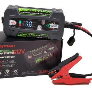 LOKITHOR 12V 51.2Wh 2250A LiFePO4 starta palīgiekārta
