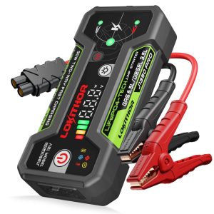 LOKITHOR 12V 25.6Wh 1350A LiFePO4 starta palīgiekārta