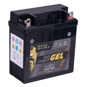 121 x 61 x 131 - + Intact Bike Power GEL 12V 5Ah(c20) 80A(EN) CBL-B EAN4250227554800