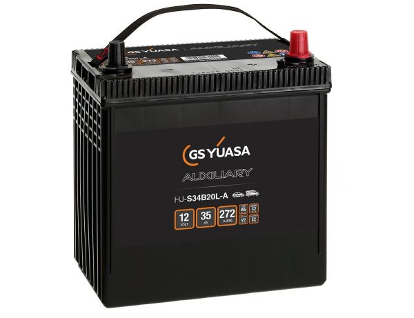 Yuasa Auxiliary AGM 12V 35Ah 272A (EN) 187x127x227 0/3