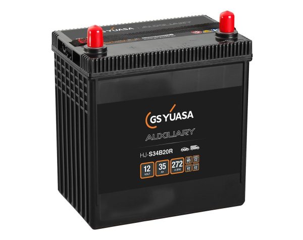 Yuasa Auxiliary AGM 12V 35Ah 272A (EN) 187x127x227 1/3
