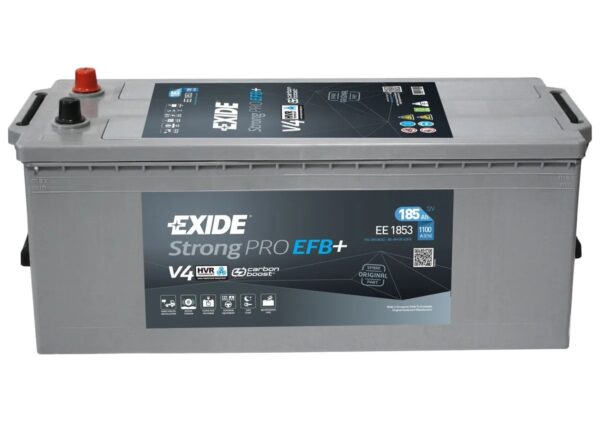 EXIDE Strong PRO EFB+ EE1853 12V 185Ah 1100A(EN) 513x223x223 3/1 EAN3661024035255